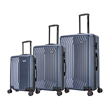 DUKAP STRATOS Plastic Luggage Set, Blue (DKSTRSML-BLU)