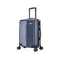 DUKAP STRATOS Plastic Carry-On Luggage, Blue (DKSTR00S-BLU)