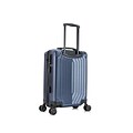 DUKAP STRATOS Plastic Carry-On Luggage, Blue (DKSTR00S-BLU)