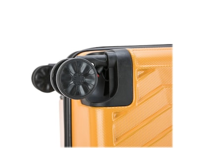 DUKAP Stratos 21.65" Hardside Carry-On Suitcase, 4-Wheeled Spinner, TSA Checkpoint Friendly, Terracota (DKSTR00S-TER)