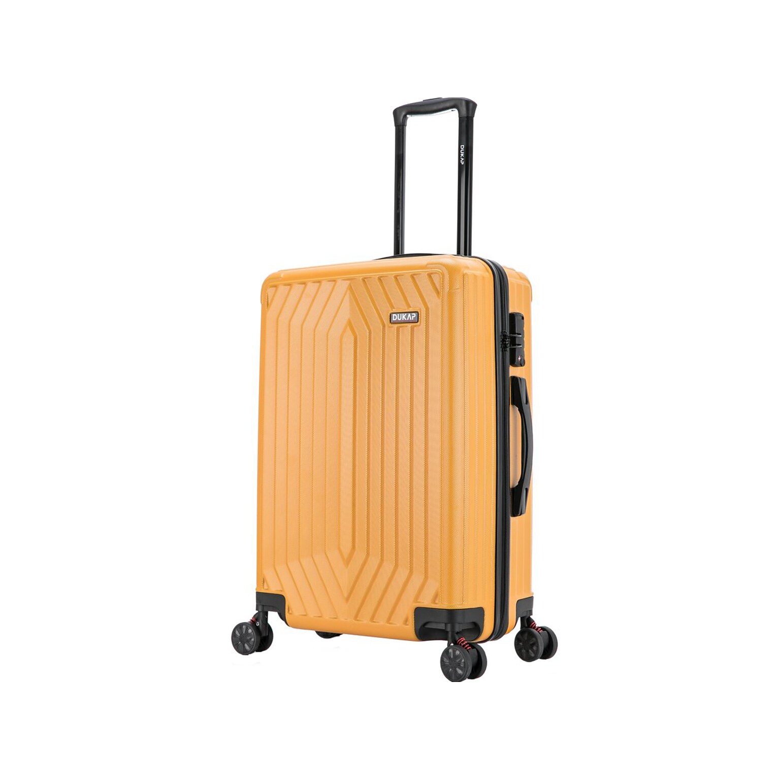 DUKAP Stratos 25.59 Hardside Suitcase, 4-Wheeled Spinner, TSA Checkpoint Friendly, Terracota (DKSTR00M-TER)