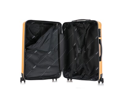 DUKAP Stratos 25.59" Hardside Suitcase, 4-Wheeled Spinner, TSA Checkpoint Friendly, Terracota (DKSTR00M-TER)
