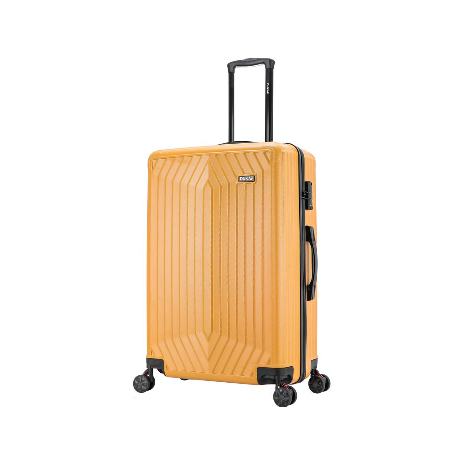 DUKAP Stratos 29.23 Hardside Suitcase, 4-Wheeled Spinner, TSA Checkpoint Friendly, Terracota (DKSTR00L-TER)