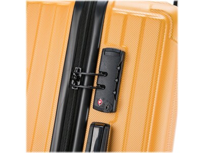 DUKAP Stratos 29.23" Hardside Suitcase, 4-Wheeled Spinner, TSA Checkpoint Friendly, Terracota (DKSTR00L-TER)