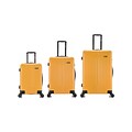 DUKAP STRATOS Plastic Luggage Set, Terracota (DKSTRSML-TER)