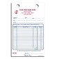 Custom Register Forms, Classic, Cash & Charge 3 Parts,  1 Color Printing, 5 1/2" x 8 1/2", 500/Pack