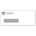 Custom #8 Single Window Security Envelope, Gummed, 2 Color Printing, 8-3/4 x 3-5/8, 500/Pack