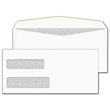 Custom Double Window Security Envelope, 1 Color Printing, 9 x 4-1/8, 500/Pack