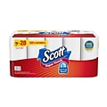 Scott Choose-A-Sheet Kitchen Roll Paper Towel, 1-Ply, 102 Sheets/Roll, 15 Rolls/Pack (36371)