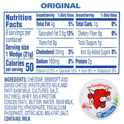 The Laughing Cow Cheese, Variety, 3/Pack (600-00238)