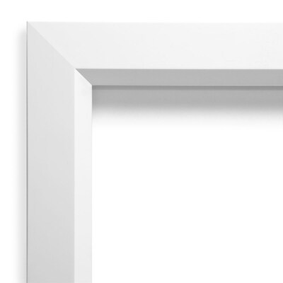 Amanti Art Extra Large Blanco White 39"W x 27"H Framed Cork Board (DSW3904521)