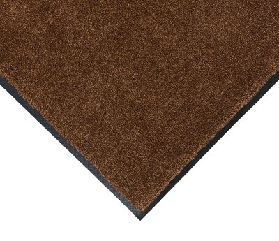 M+A Matting Plush Indoor Mat, 69" x 45", Golden Brown (1806446590)