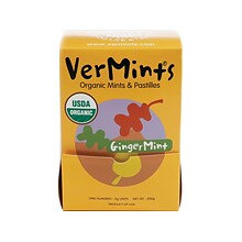 VerMints Gingermint Mints, 100 Pieces/Pack, 100/Box (VNT00994)