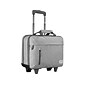 Solo New York Re:Start Laptop Rolling case, Heathered Gray Polyester (UBN915-10)