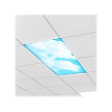 Educational Insights Calming Clouds Light Filters, White/Blue, 2 x 4, 4/Set (1235)