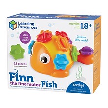 Learning Resources Finn the Fine Motor Fish, Multicolor (LER 9093)