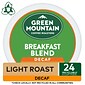 Green Mountain Breakfast Blend Decaf Coffee Keurig® K-Cup® Pods, Light Roast, 24/Box (5000330139)