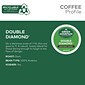 Green Mountain Double Diamond Coffee, Dark Roast, 0.40 oz. Keurig® K-Cup® Pods, 24/Box (4066)