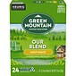 Green Mountain Our Blend Coffee, Light Roast, 0.33 oz. Keurig® K-Cup® Pods, 24/Box (6570)