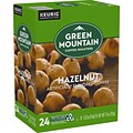 Green Mountain Hazelnut Coffee Keurig® K-Cup® Pods, Light Roast, 24/Box (6792)