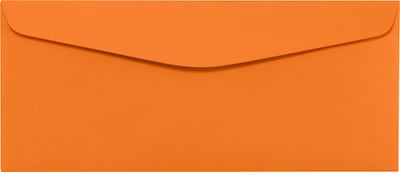 LUX #10 Regular Envelopes (4 1/8 x 9 1/2) 50/Pack, Mandarin (LUX-4260-11-50)