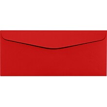 LUX #10 Regular Envelopes (4 1/8 x 9 1/2) 500/Pack, Ruby Red (LUX-4260-18-500)