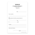 Custom Appointment Excuse Slips, 5-1/2 x 8-1/2, 100 Sheets per Pad