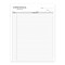 Custom 2-Sided Progress Notes, 8-1/2" x 11", 24# White Stock, 250 Sheets per Pack