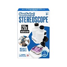 Educational Insights GeoSafari Stereoscope, White/Black (5303)