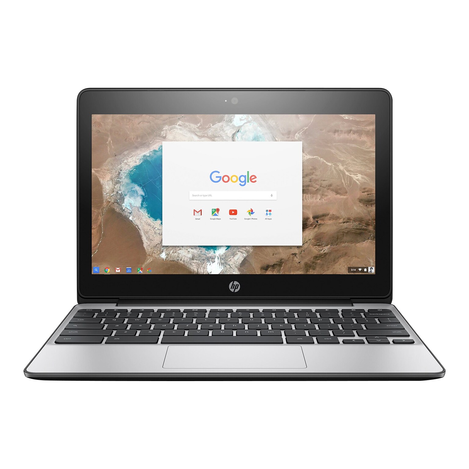 HP 11 G5 11.6 Refurbished Chromebook, Intel Celeron, 4GB Memory, 16GB eMMC, Google Chrome (X9U02UT#ABA)
