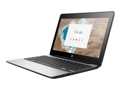 HP 11 G5 11.6" Refurbished Chromebook, Intel Celeron, 4GB Memory, 16GB eMMC, Google Chrome (X9U02UT#ABA)