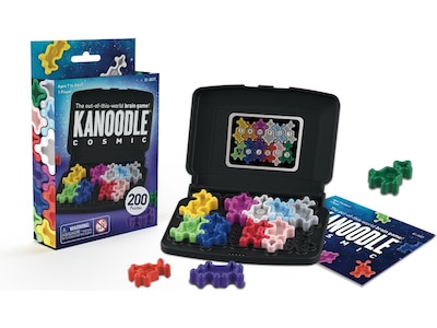 Educational Insights Kanoodle Cosmic, Brain Teaser Puzzle Challenge Game, Ages 7+ (3037)