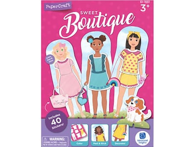 Educational Insights PaperCraft Sweet Boutique Dress-up & Fashion Pre-School (1551)