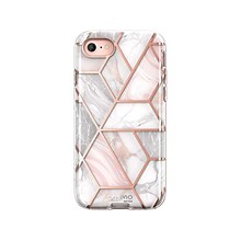 i-Blason Cosmo Marble Pink Case for Apple iPhone 7/8 (iPhone7/8-Cosmo-SP-Marble)