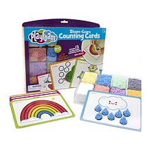 Educational Insights Playfoam Shape & Learn Counting Card Set, 13/Pack (1914)