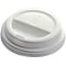 Emerald Universal Sip Through Plastic Hot Cup Lid, White, 50/Pack, 20 Packs/Box (EMR4941)