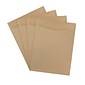 JAM Paper 9" x 12" Open End Catalog Envelopes, Brown Kraft Paper Bag, 10/Pack (38288)