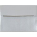 JAM Paper A7 Metallic Invitation Envelopes, 5.25 x 7.25, Stardream Silver, 25/Pack (GCST709)