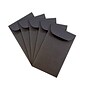 JAM Paper #3 Coin Business Envelopes, 2.5 x 4.25, Black, 25/Pack (356730544)