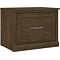 Bush Furniture Woodland 24W Small Shoe Bench with Drawer, Ash Brown (WDS124ABR-03)