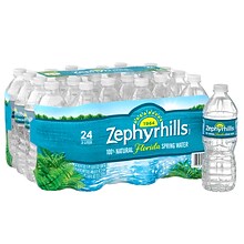 Zephyrhills 100% Natural Spring Water, 16.9 oz. Plastic Bottles, 24/Carton (11475233)