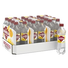 Arrowhead Sparkling Water, Lively Lemon, 16.9 oz. Bottles, 24/Carton (100953)