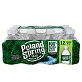 Poland Spring 100% Natural Spring Water, Regular Flavor, 8 oz. Mini Plastic Bottles, 48/Carton (1009