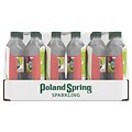 Poland Spring Sparkling Water, Raspberry Lime, 16.9 oz. Bottles, 24/Carton (12349573/122058)