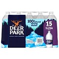 Deer Park 100% Natural Spring Water, Regular Flavor, 33.8 oz. Plastic Bottle, 15/Carton (12222308)