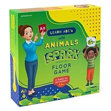 The Spark Innovations Learn ABCs with Animals SPARK Floor Game, Grade PK+ (SRKSPAAFG107)