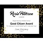 Great Papers Star Search Certificates, 8.5" x 11", White/Black/Gold, 15/Pack (2020001)