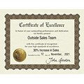 Great Papers! Excellence Award Certificates, 8.5 x 11, Gold Foil, 18/Pack (930600)