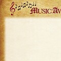 Great Papers Music Certificates, 8.5 x 11, 25/Pack (2015109)