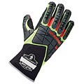 ProFlex® 925CR6 Performance Dorsal Impact-Reducing and Cut Resistance Gloves, Lime, Medium (17293)